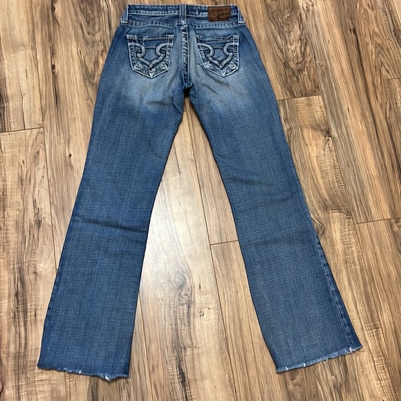 BigStar Hazel Jeans Straight Legs Sz 27 - Picture 4 of 8